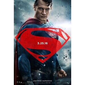 Batman v Superman Dawn of Justice ORIGINAL Movie Poster A 11x17 (Buy2Get1Free!)